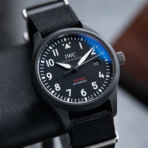 iwc big pilot rubber strap|IWC nato strap.